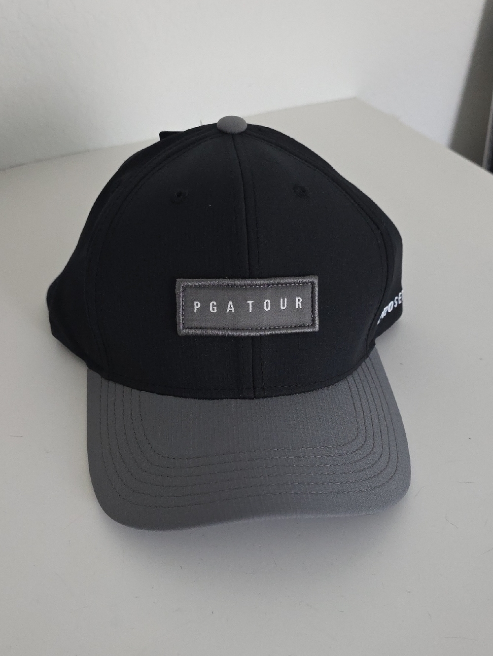 PGA TOUR Black & Gray Baseball Cap